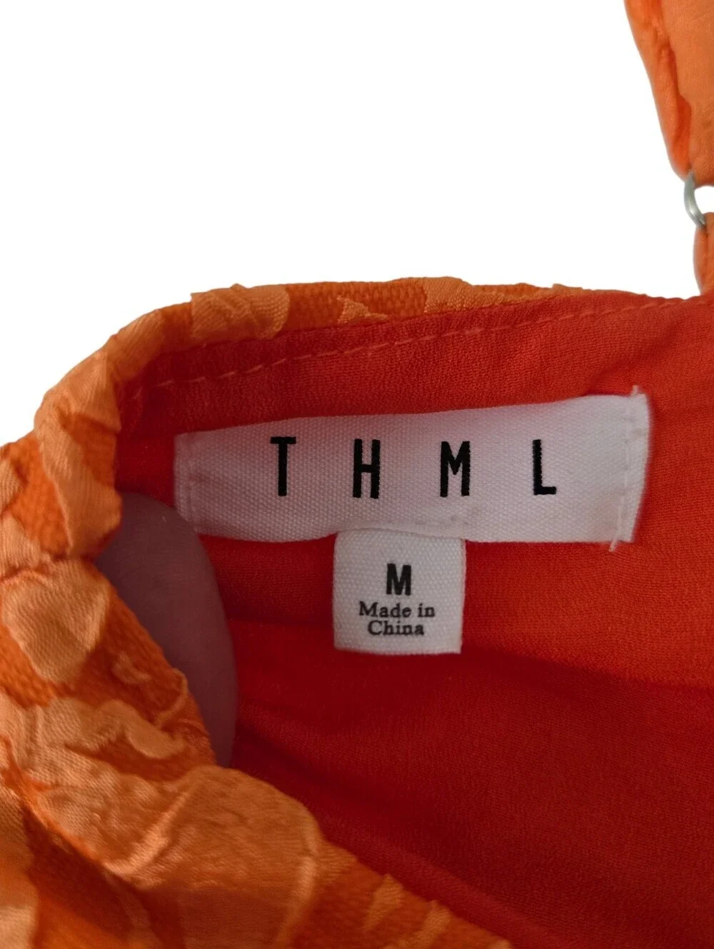 🍊✨ THML Textured Jacquard Babydoll Tank Top ✨🍊